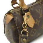 Louis Vuitton Monogram Mini Speedy Mini Bag Pouch Case 2-Way — view 5