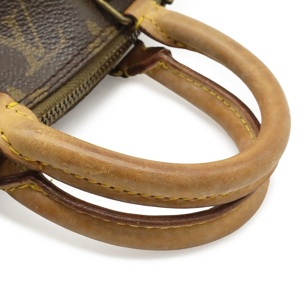 Louis Vuitton Monogram Mini Speedy Mini Bag Pouch Case 2-Way — view 4