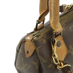 Louis Vuitton Monogram Mini Speedy Mini Bag Pouch Case 2-Way — view 7