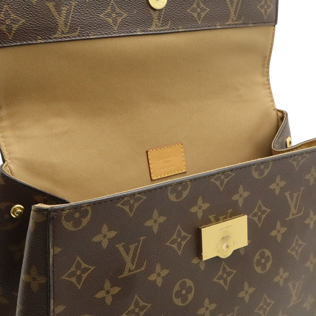 Louis Vuitton Monogram Cluny Mm 2-Way Shoulder Bag Sesame Salmon Pink — view 7