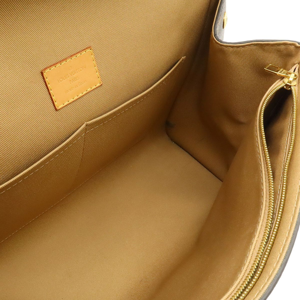 Louis Vuitton Monogram Cluny Mm 2-Way Shoulder Bag Sesame Salmon Pink — view 8