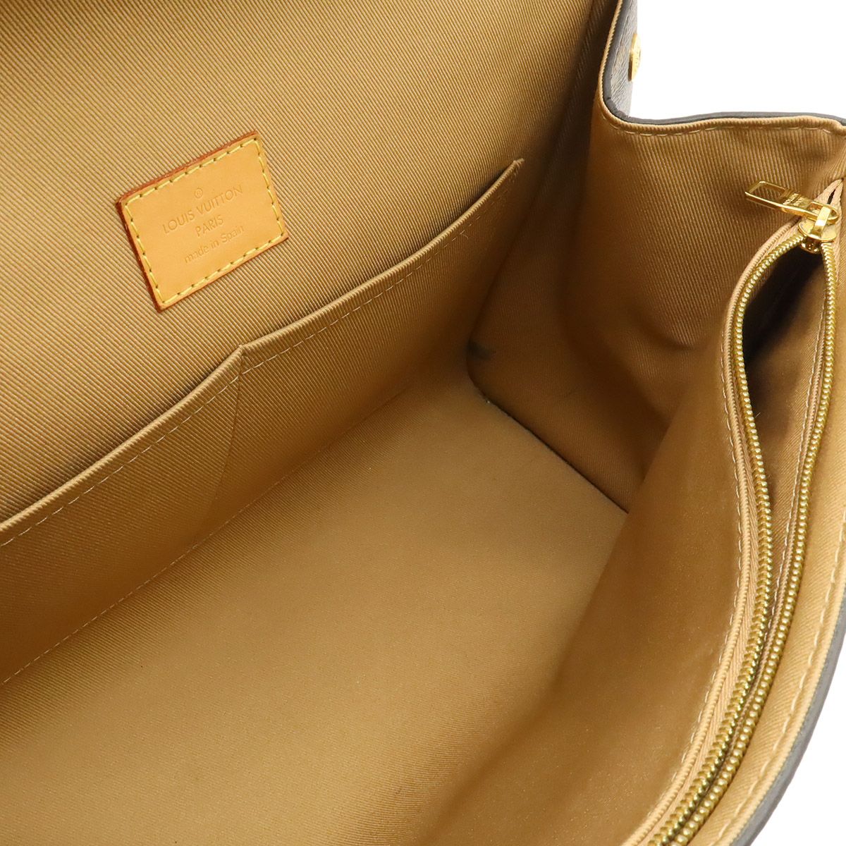 Louis Vuitton Monogram Cluny Mm 2-Way Shoulder Bag Sesame Salmon Pink — view 8