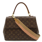 Louis Vuitton Monogram Cluny Mm 2-Way Shoulder Bag Sesame Salmon Pink