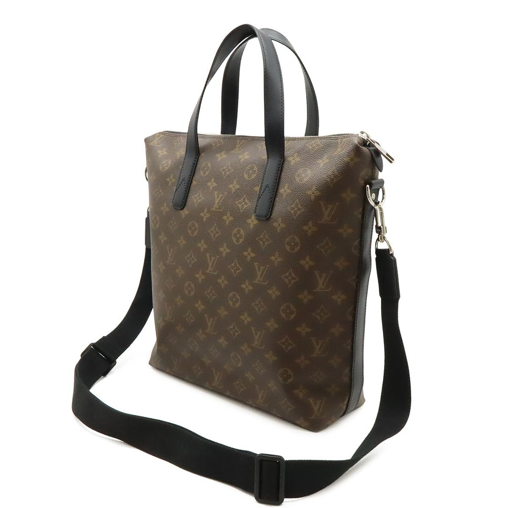 Louis Vuitton Monogram Macassar Kitan Tote 2-Way Shoulder — view 2