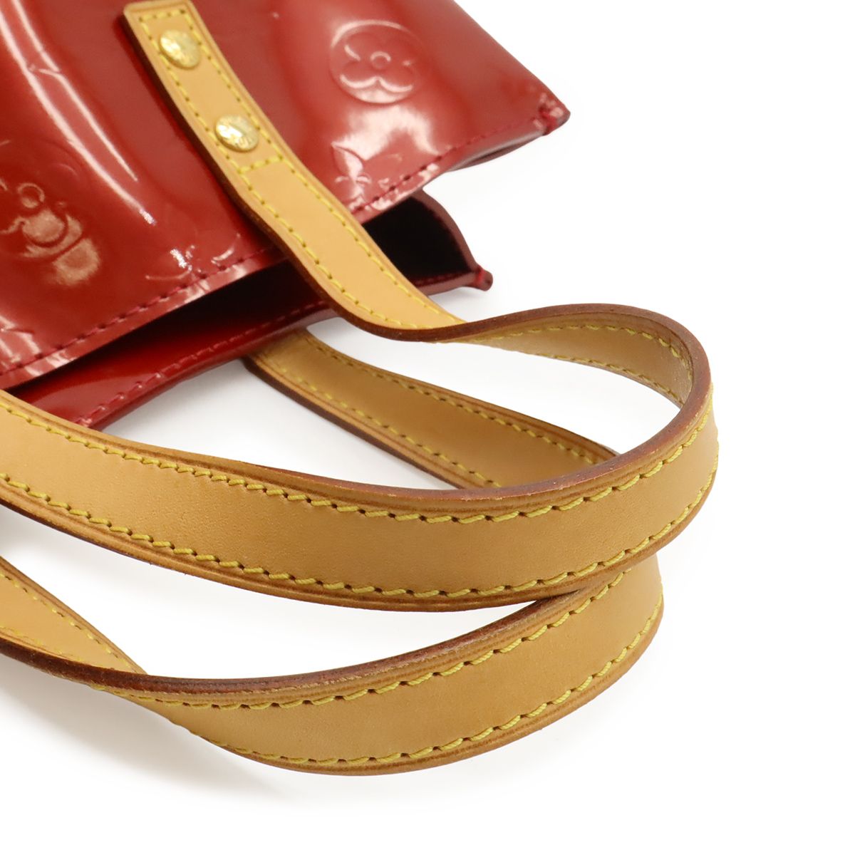 Louis Vuitton Monogram Vernis Reed PM Handbag Mini Tote Patent Leather Enamel — view 4