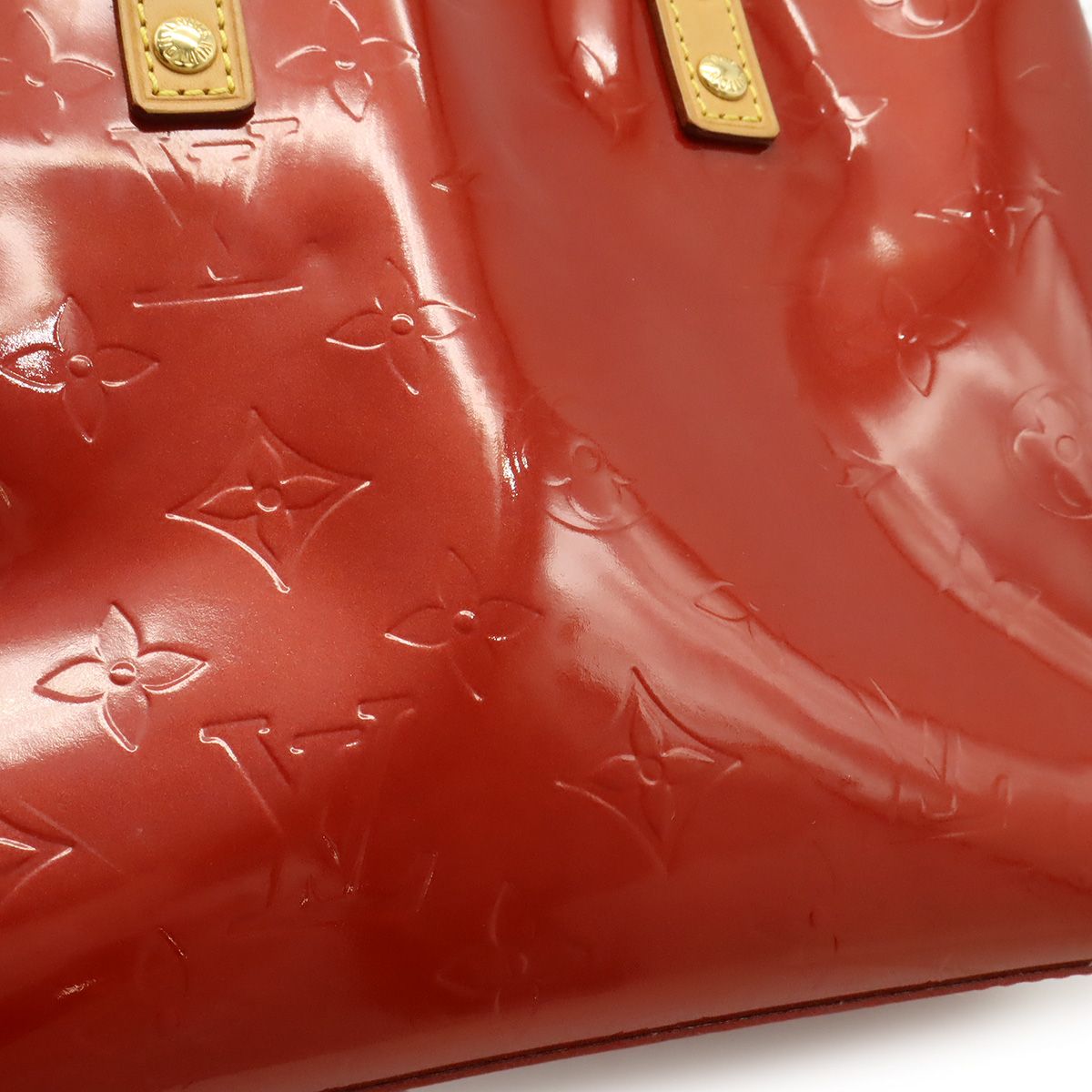 Louis Vuitton Monogram Vernis Reed PM Handbag Mini Tote Patent Leather Enamel — view 7