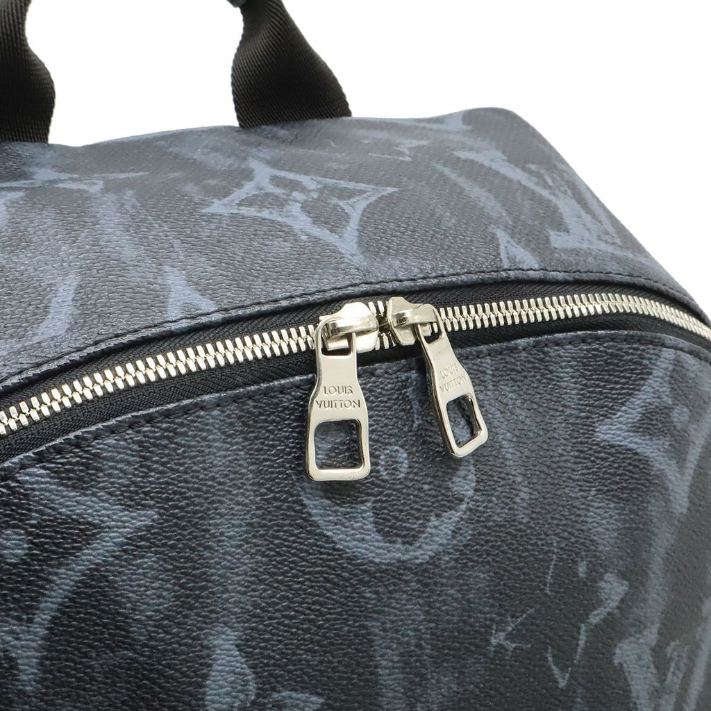 Louis Vuitton Monogram Pastel Discovery Backpack PM Noir Black — view 8