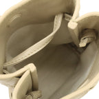 Bottega Veneta Intrecciato Shoulder Bag Pochette Pouch Leather Gray — view 6