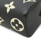 Louis Vuitton Monogram Empreinte Nano Speedy Mini Bag 2-Way Bicolor Black — view 3