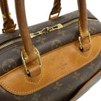Louis Vuitton Monogram Bowling Vanity Deauville Mini Boston Bag Purse — view 8
