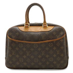 Louis Vuitton Monogram Bowling Vanity Deauville Mini Boston Bag Purse