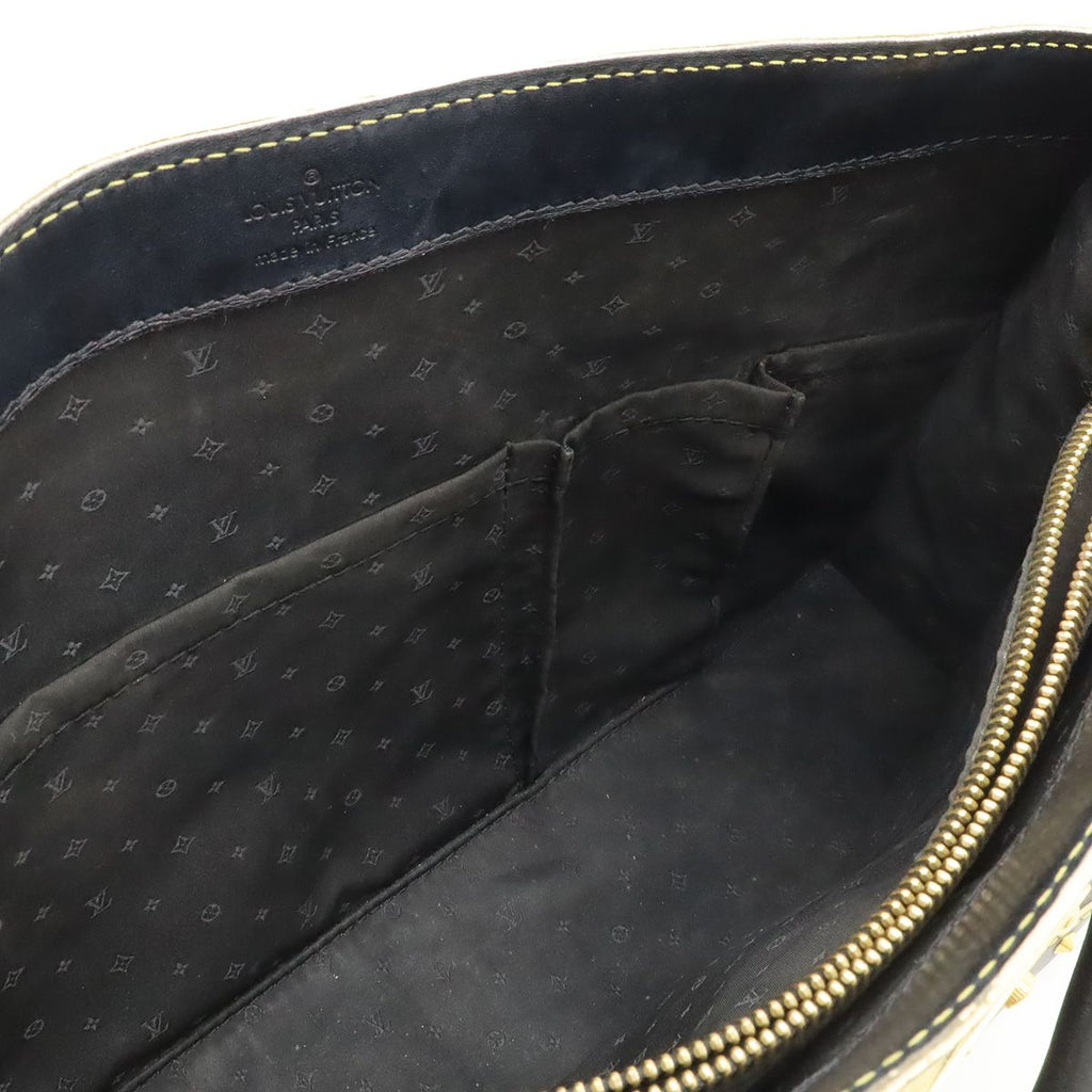 Louis Vuitton Suhali Fabulo Tote Studs Leather Noir Black — view 6