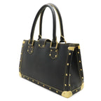 Louis Vuitton Suhali Fabulo Tote Studs Leather Noir Black — view 2
