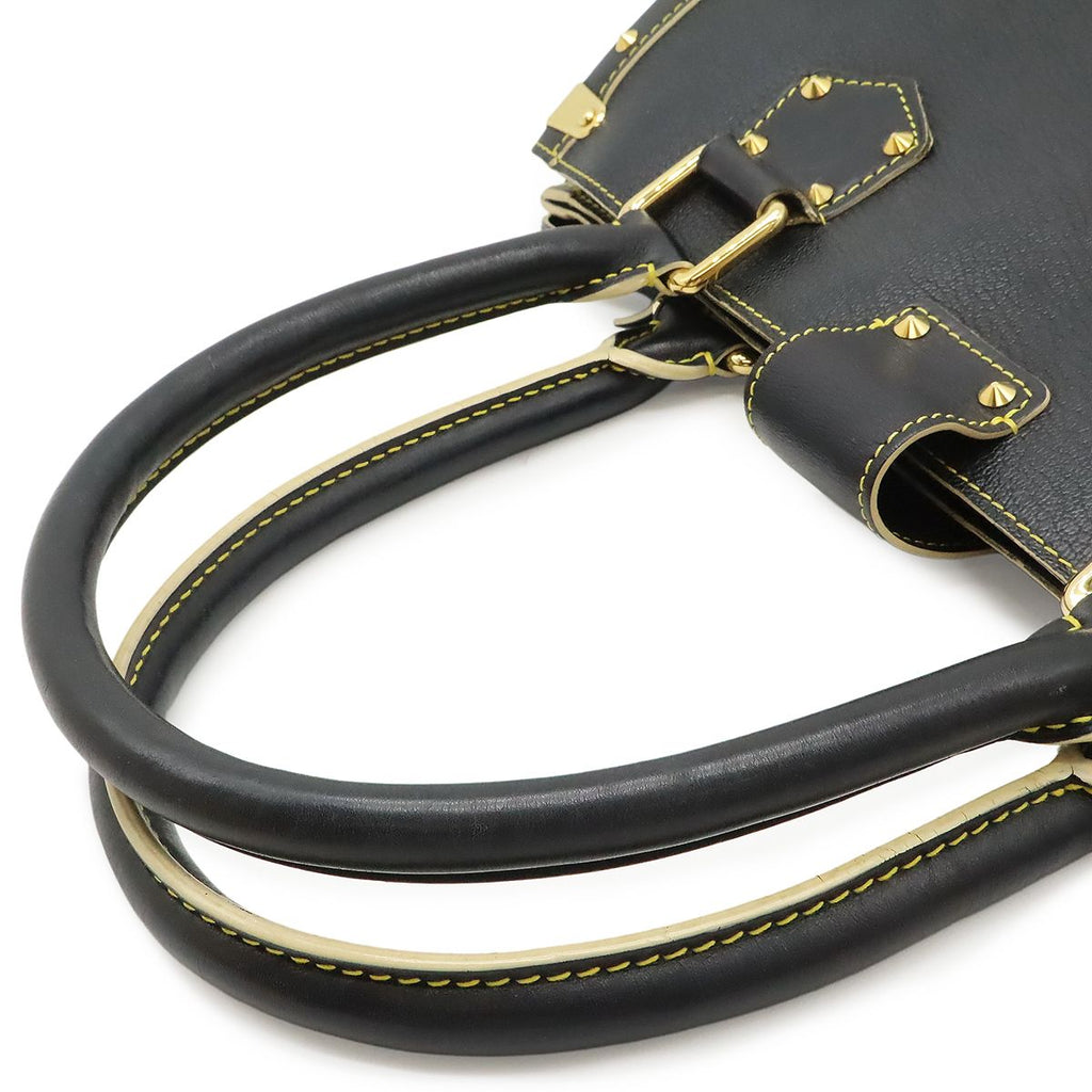 Louis Vuitton Suhali Fabulo Tote Studs Leather Noir Black — view 4