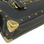 Louis Vuitton Suhali Fabulo Tote Studs Leather Noir Black — view 3