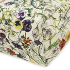 Gucci Flora Tote Floral Pattern Flower Canvas Leather White Multicolor — view 3