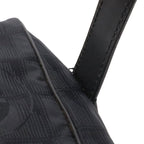 Chanel New Travel Line Mini Boston Bag Nylon Jacquard Leather Black Gold — view 6