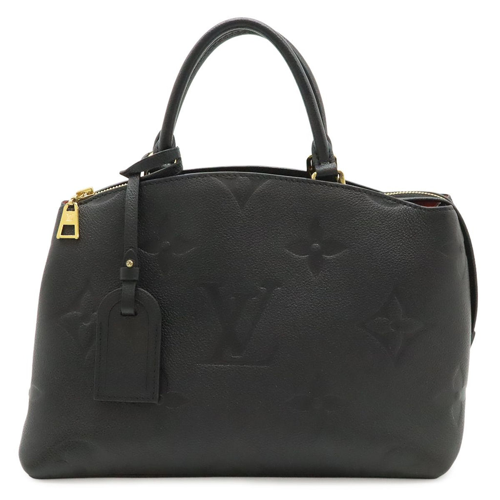 Louis Vuitton Monogram Empreinte Petit Palais Handbag Noir Black Shoulder Strap