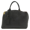 Louis Vuitton Monogram Empreinte Petit Palais Handbag Noir Black Shoulder Strap