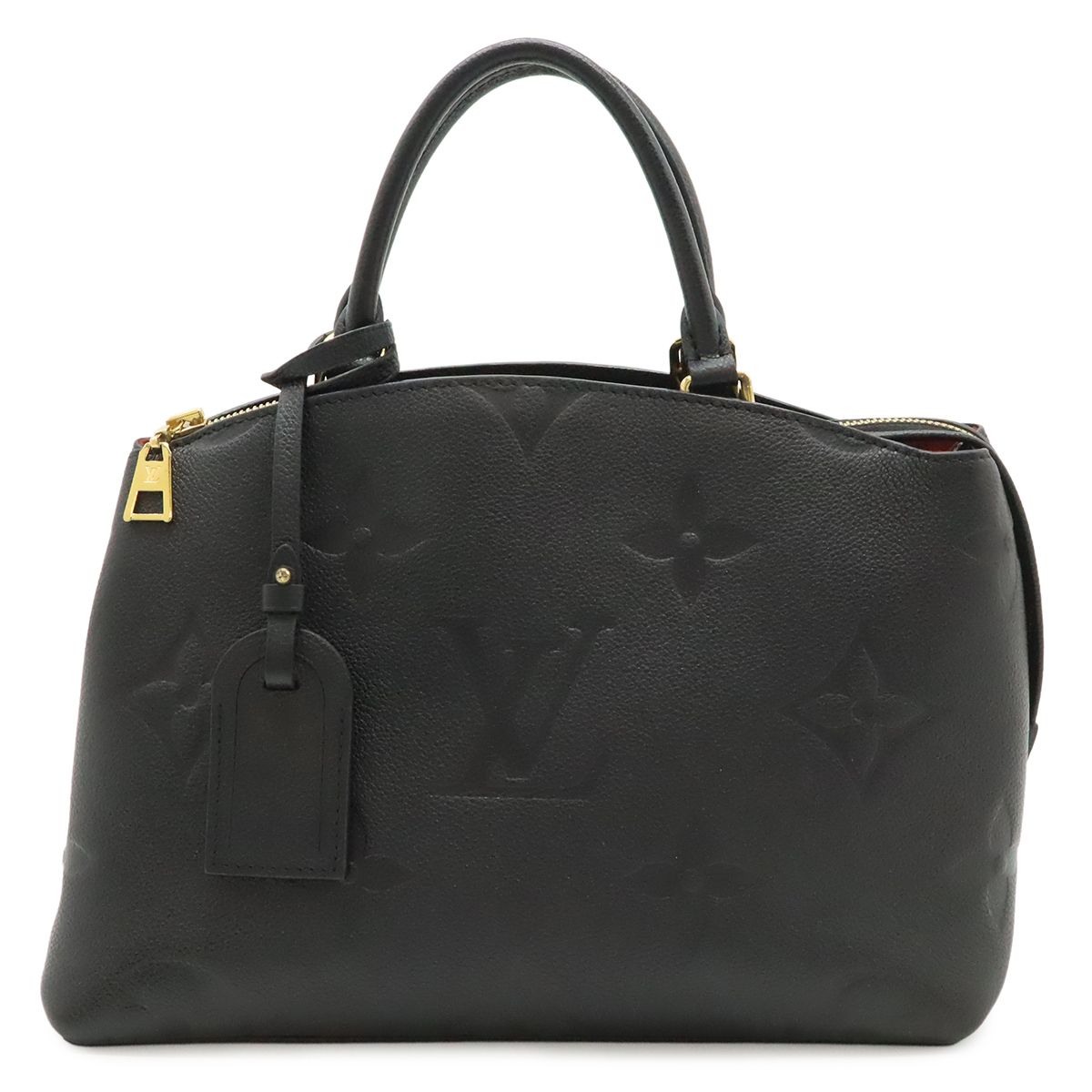 Louis Vuitton Monogram Empreinte Petit Palais Handbag Noir Black Shoulder Strap