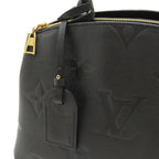 Louis Vuitton Monogram Empreinte Petit Palais Handbag Noir Black Shoulder Strap — view 8
