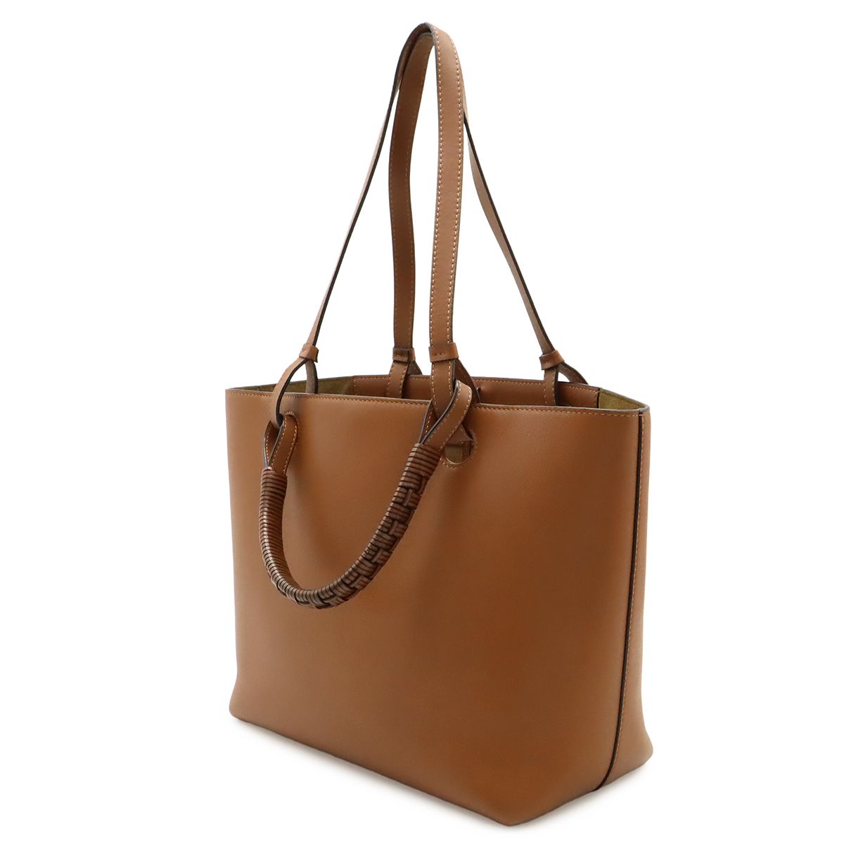 Loewe Anagram Tote Small 2-Way Shoulder Bag Leather Brown — view 2