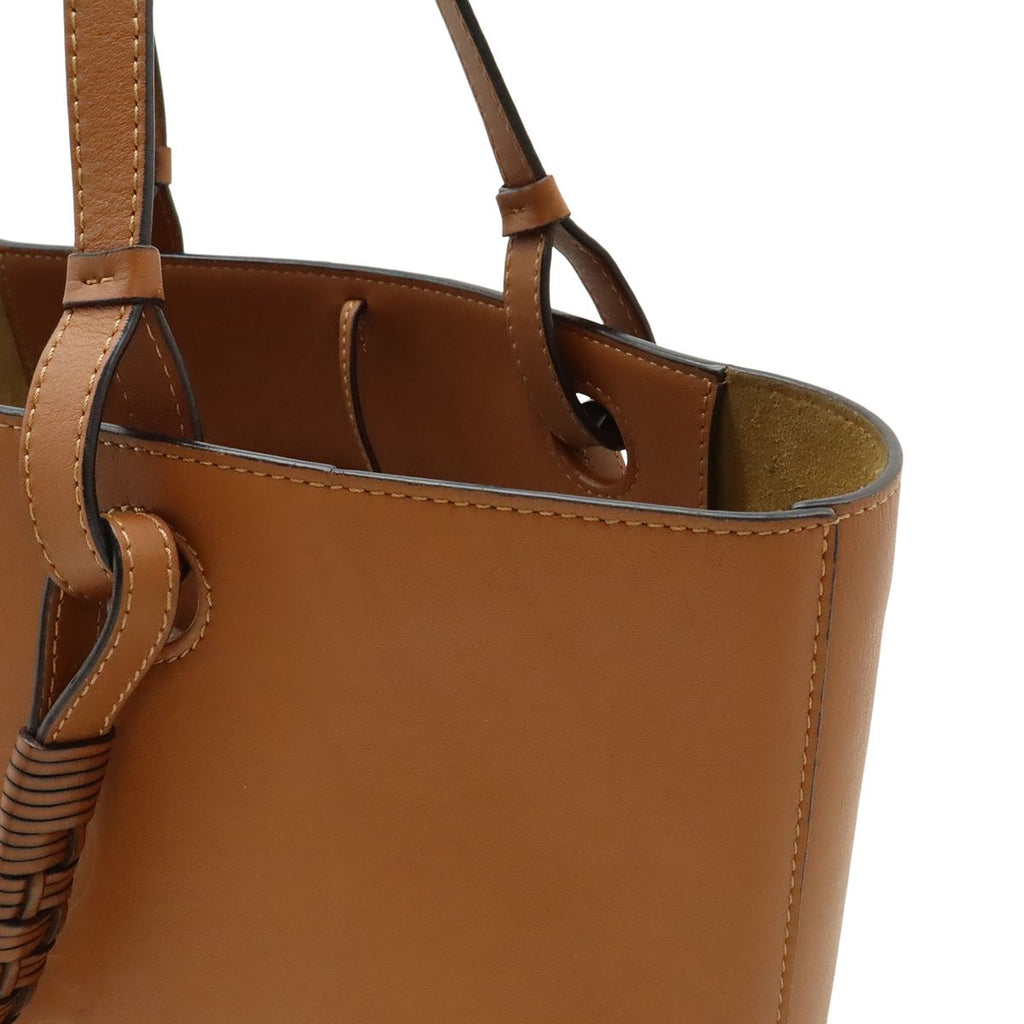 Loewe Anagram Tote Small 2-Way Shoulder Bag Leather Brown — view 7