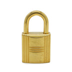 Hermes Cadena Padlock Key with Key Gold Plated — view 2