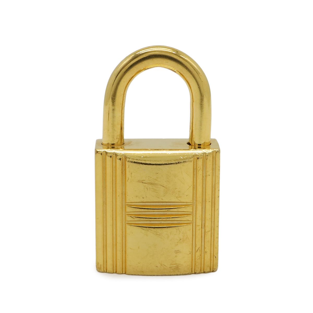 Hermes Cadena Padlock Key with Key Gold Plated — view 2