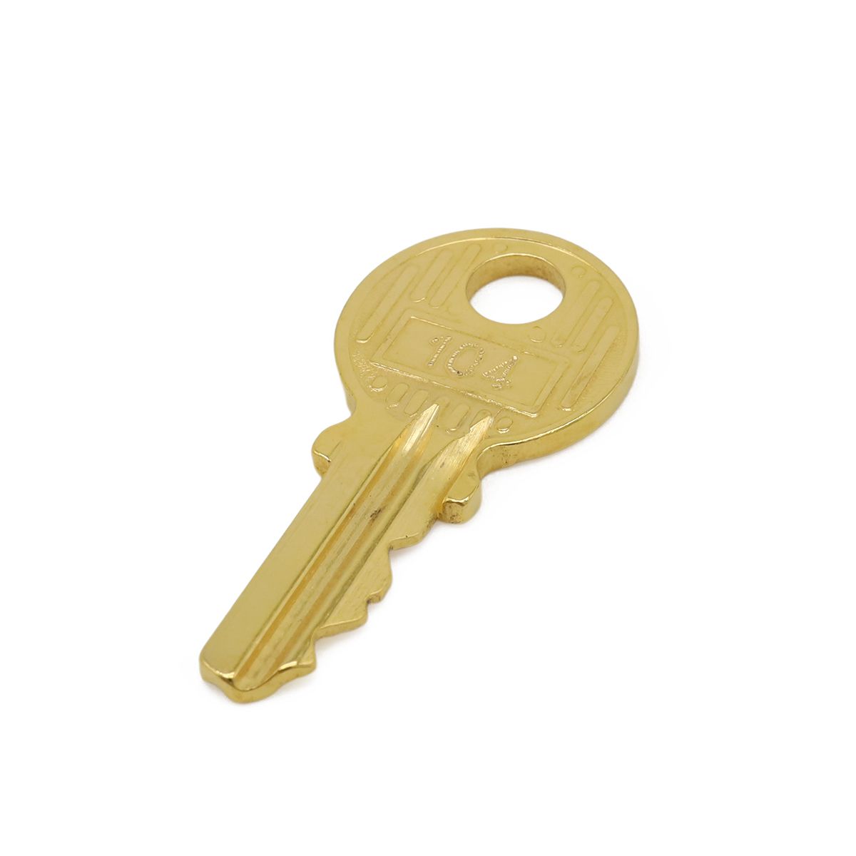 Hermes Cadena Padlock Key with Key Gold Plated — view 5