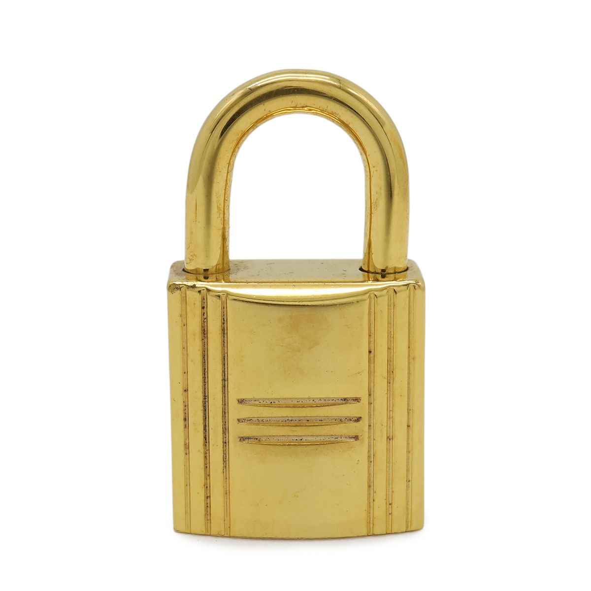 Hermes Cadena Padlock Key with Key Gold Plated — view 2