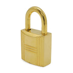 Hermes Cadena Padlock Key with Key Gold Plated — view 3