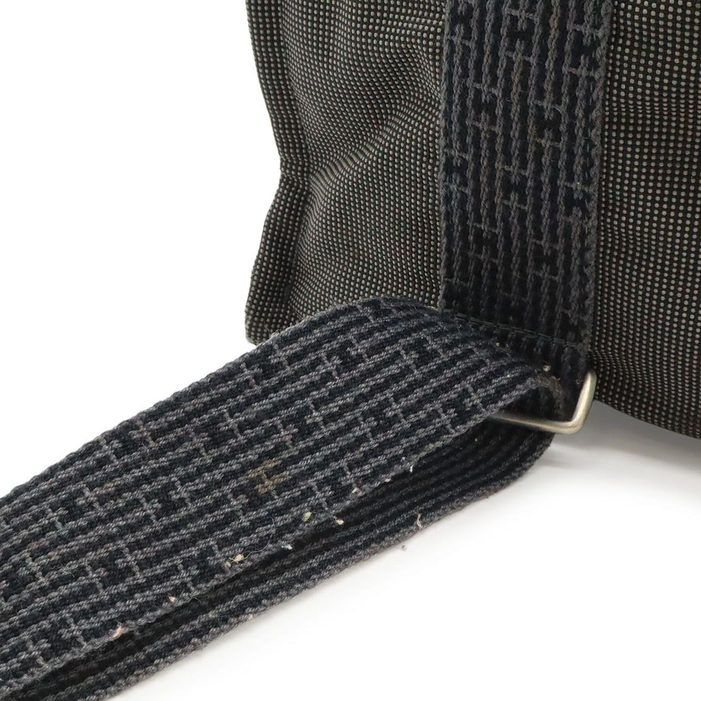 Hermes Her Line Sac a Dos MM Backpack Shoulder Bag Canvas Gray — view 5