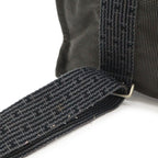Hermes Her Line Sac a Dos MM Backpack Shoulder Bag Canvas Gray — view 5