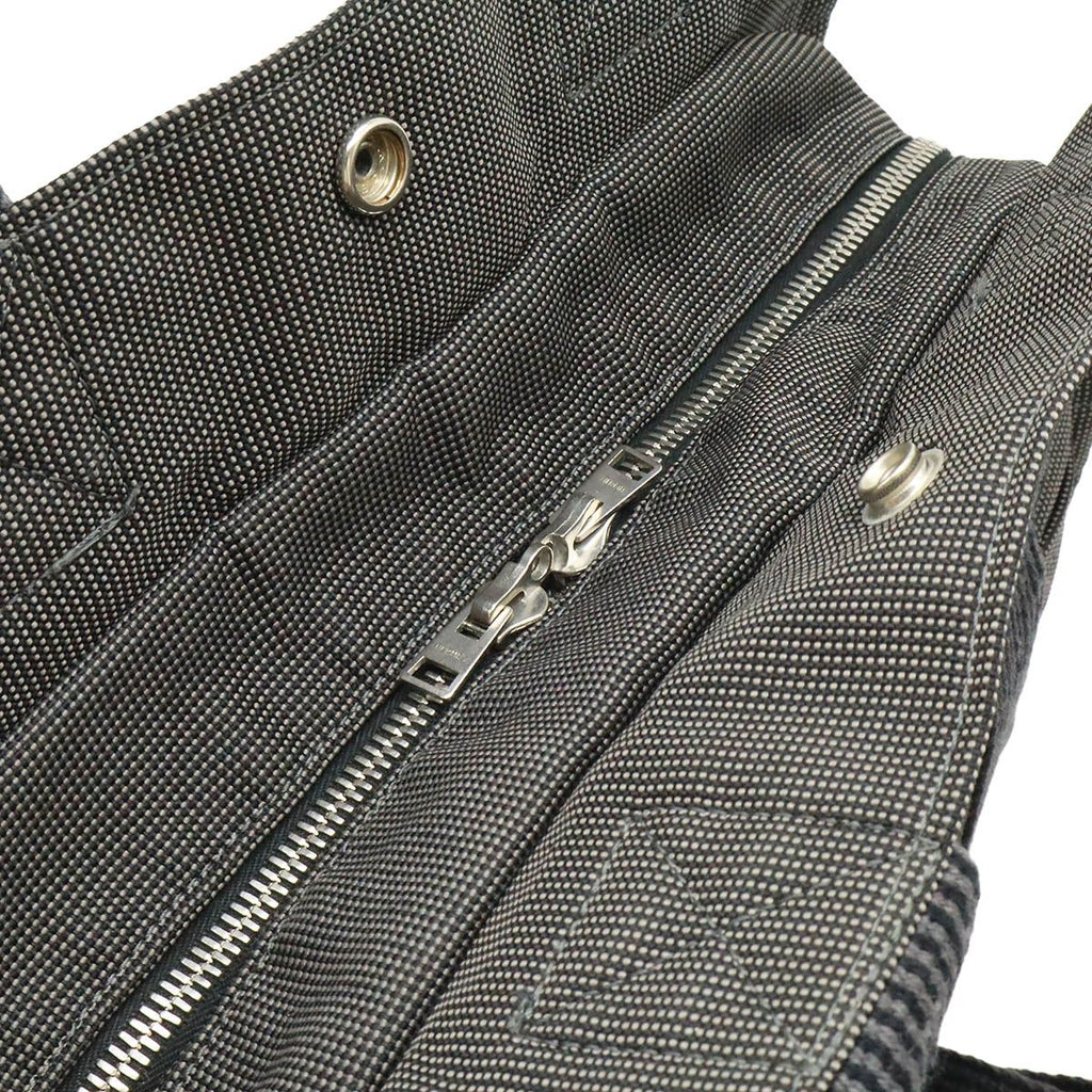Hermes Her Line Sac a Dos MM Backpack Shoulder Bag Canvas Gray — view 7