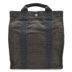 Hermes Her Line Sac a Dos MM Backpack Shoulder Bag Canvas Gray