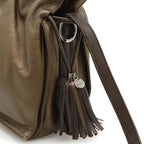 Loewe Flamenco 22 Shoulder Bag Pochette Crossbody 2-Way Drawstring Fringe — view 4