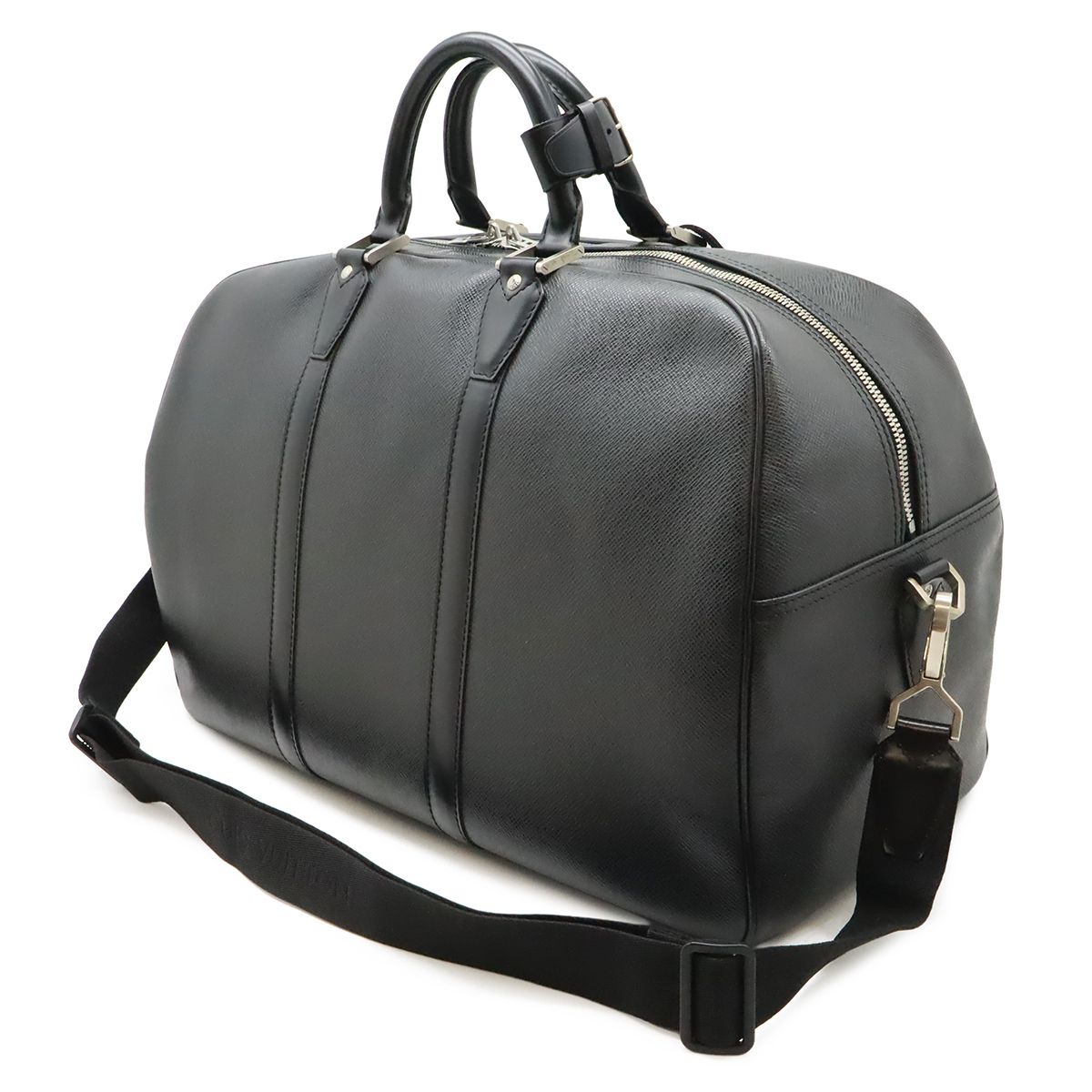 Louis Vuitton Taiga Kendal PM Boston Bag Purse 2-Way Ardoise Black — view 2