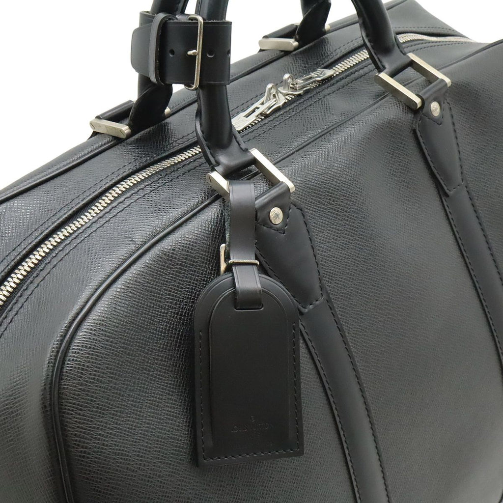 Louis Vuitton Taiga Kendal PM Boston Bag Purse 2-Way Ardoise Black — view 8
