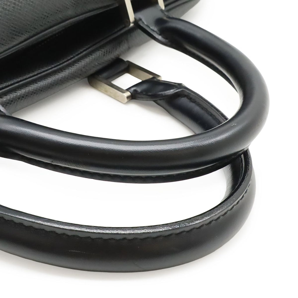 Louis Vuitton Taiga Kendal PM Boston Bag Purse 2-Way Ardoise Black — view 4