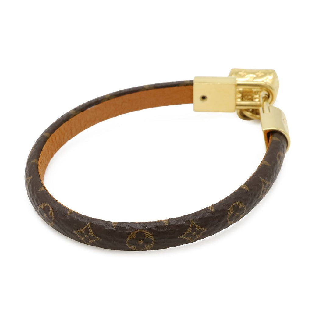 Louis Vuitton Monogram Bracelet Speedy Bag Motif Gold — view 2