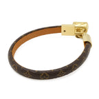Louis Vuitton Monogram Bracelet Speedy Bag Motif Gold — view 2