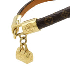 Louis Vuitton Monogram Bracelet Speedy Bag Motif Gold — view 4