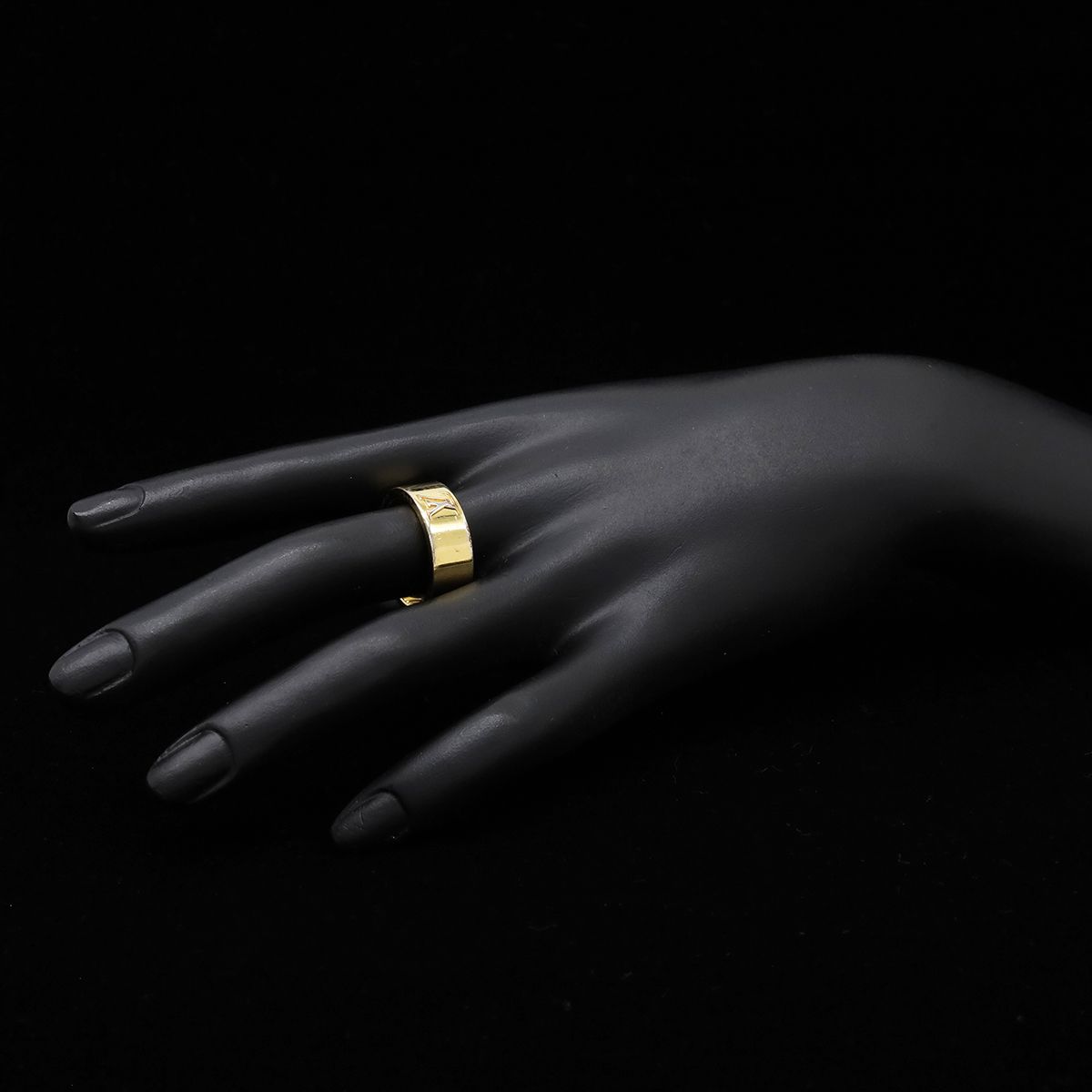 Louis Vuitton Ring LV Instinct Set Gold Plated M Silver Out of Stock — view 8