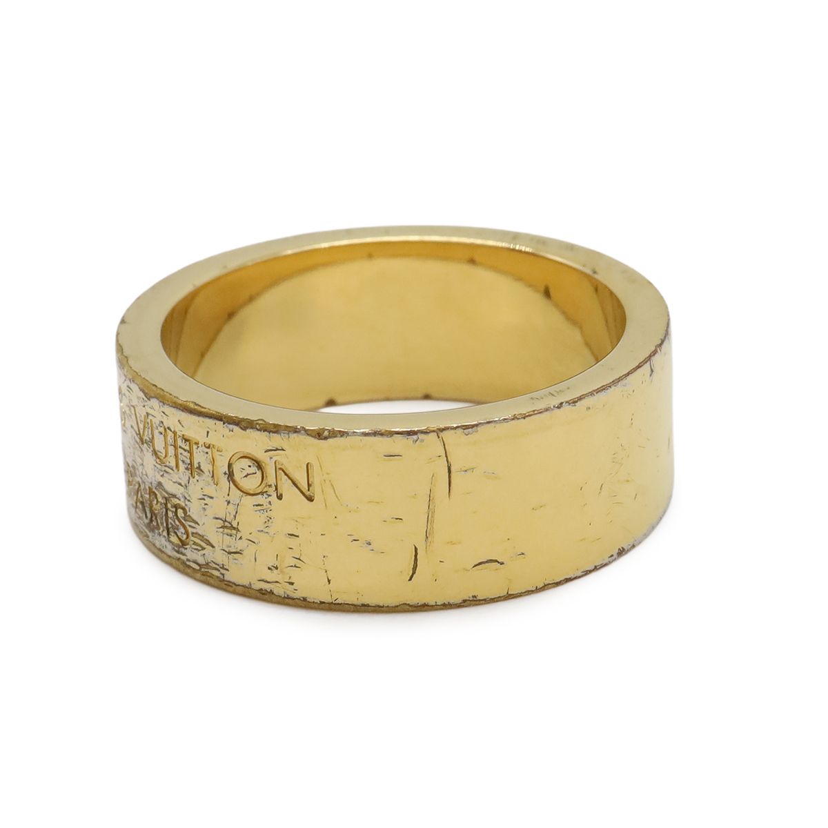Louis Vuitton Ring LV Instinct Set Gold Plated M Silver Out of Stock — view 5