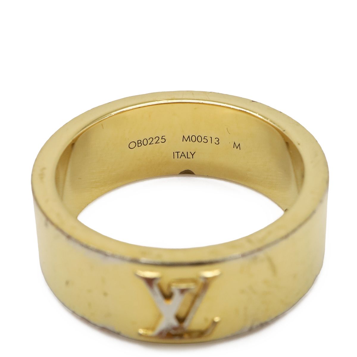 Louis Vuitton Ring LV Instinct Set Gold Plated M Silver Out of Stock — view 6