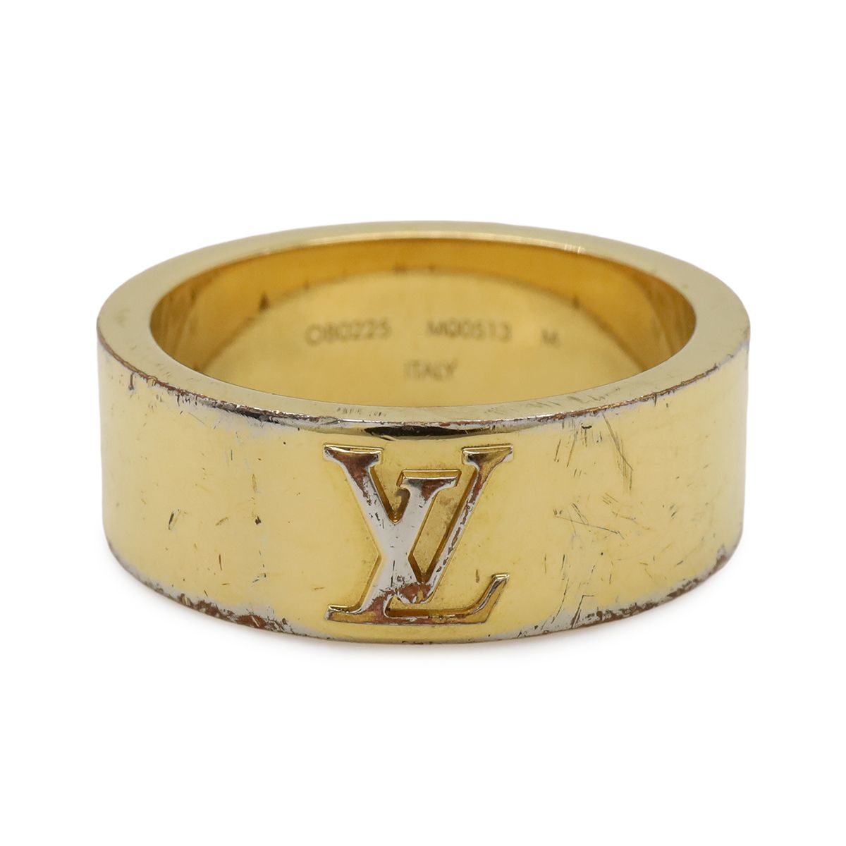 Louis Vuitton Ring LV Instinct Set Gold Plated M Silver Out of Stock — view 3