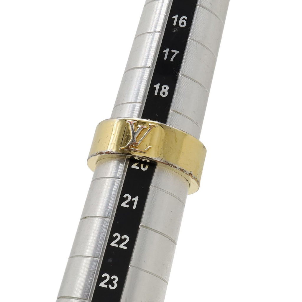 Louis Vuitton Ring LV Instinct Set Gold Plated M Silver Out of Stock — view 7