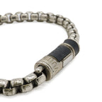 Louis Vuitton Bracelet Chain Monogram Eclipse M Silver — view 3