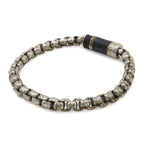 Louis Vuitton Bracelet Chain Monogram Eclipse M Silver — view 2